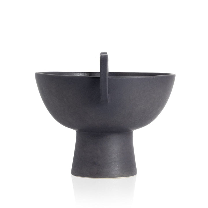 Anika Vase - Matte Black Ceramic