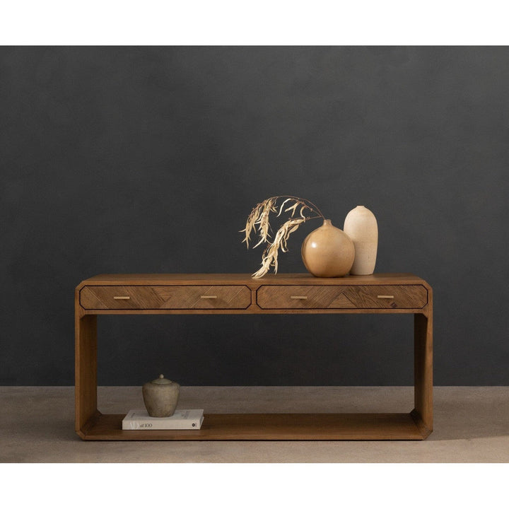 Maverick Console Table - Natural Ash