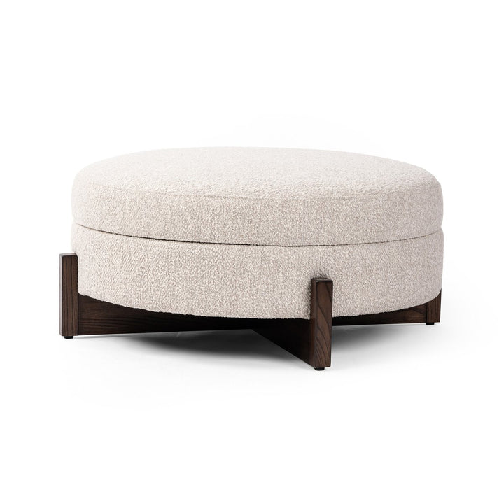 Espen Storage Ottoman - Sattley Fog - 39"