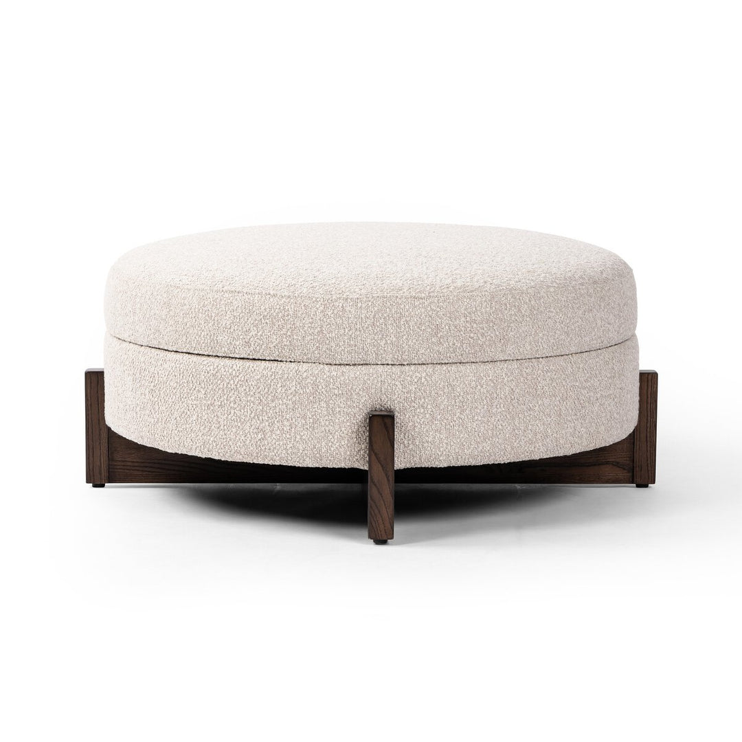 Espen Storage Ottoman - Sattley Fog - 39"