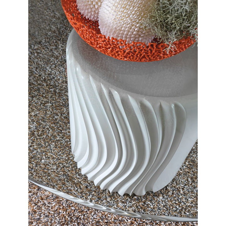 Dining Tables Volante Round Dining Table - Ivory