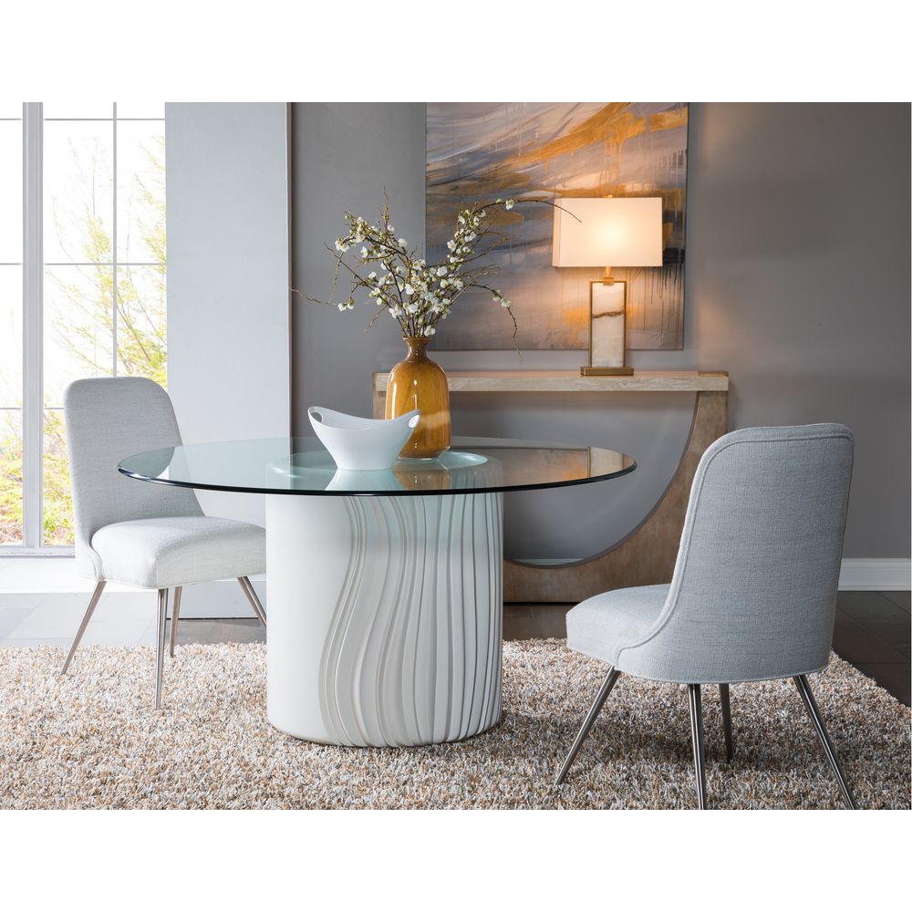 Dining Tables Volante Round Dining Table - Ivory