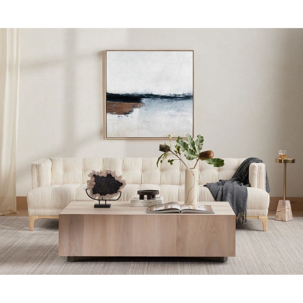 Wall Art Submerge by Melanie Biehle - Vertical Grain White Oak Floater