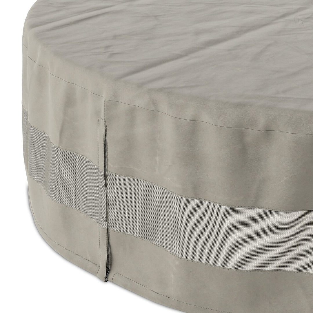 Waterproof Outdoor Round Coffee Table Cover - Medium