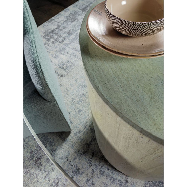 Dining Tables Cassio Round Dining Table - Creamy White