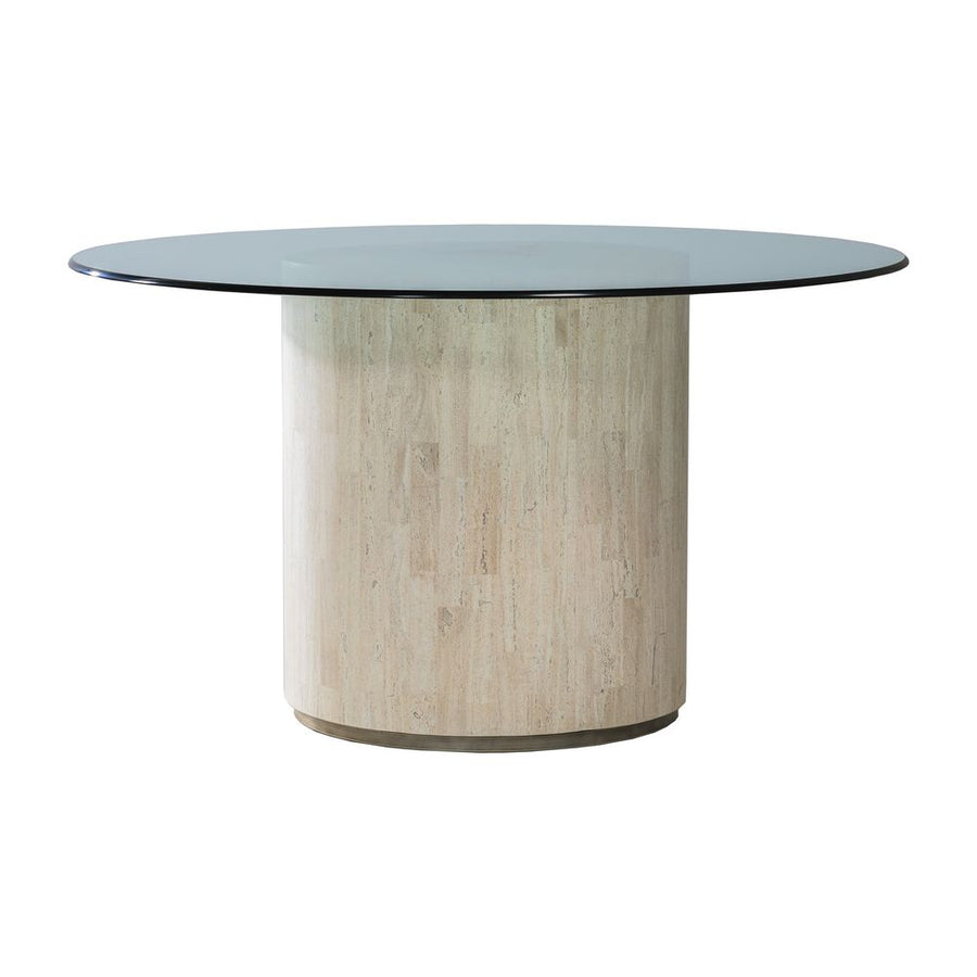 Dining Tables Cassio Round Dining Table - Creamy White