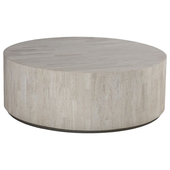 Coffee Tables Cassio Round Cocktail Table - Creamy White