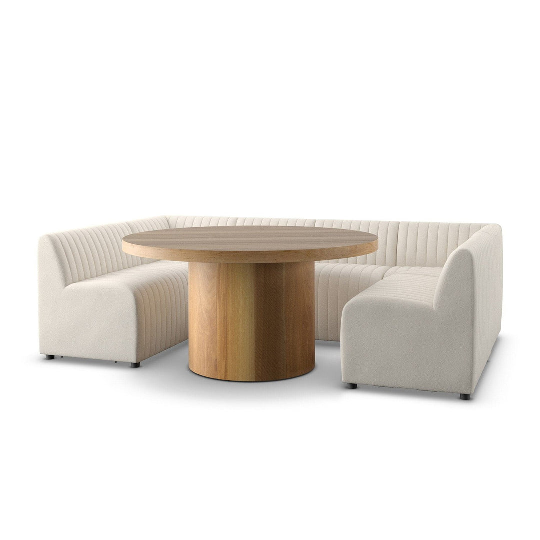 Alexander Dining Banquette, U Shape - Capri Oatmeal