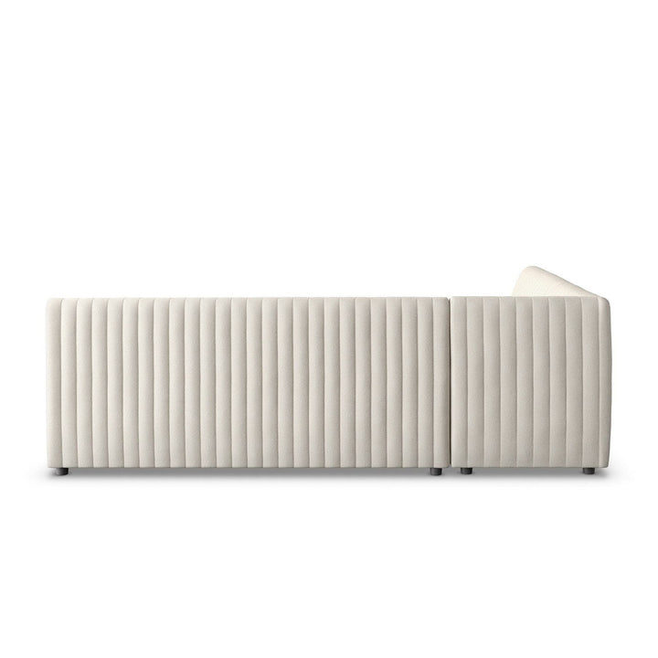 Alexander Dining Banquette, L-Shape - Capri Oatmeal