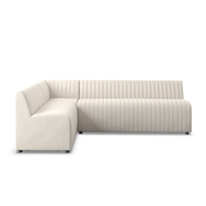 Alexander Dining Banquette, L-Shape - Capri Oatmeal