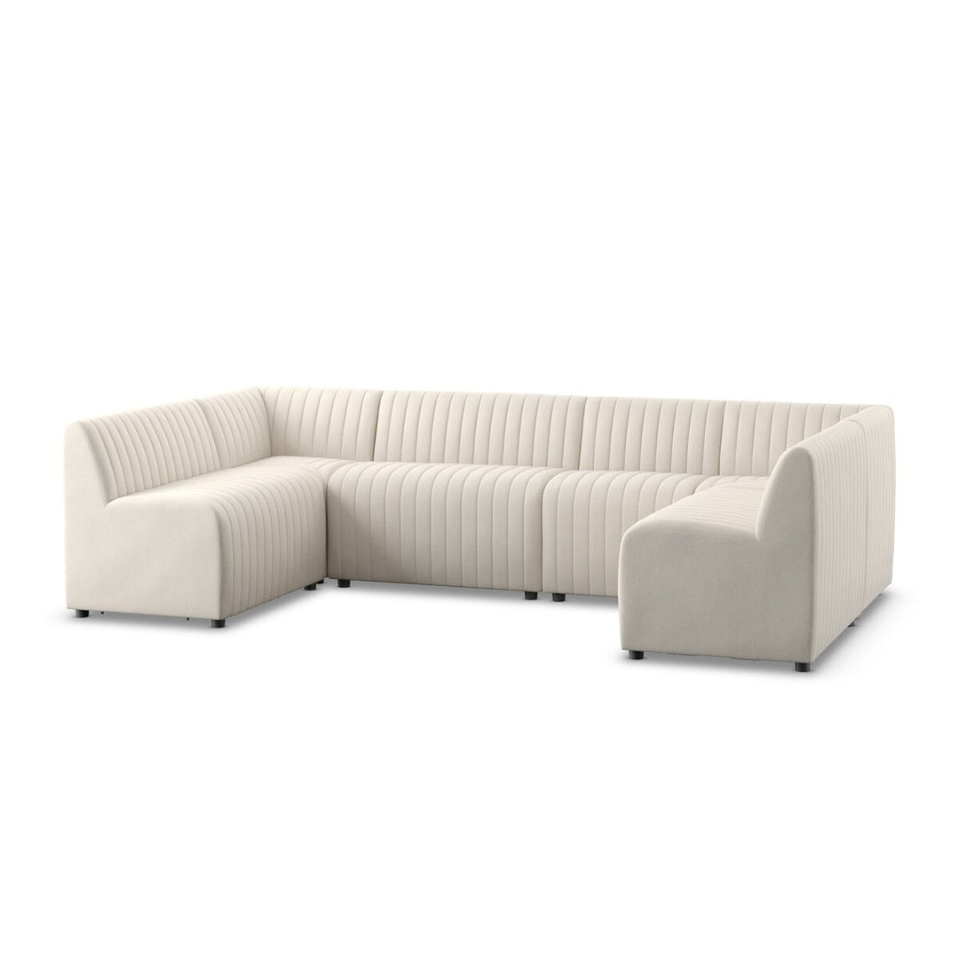 Donovan Dining Banquette, U Shape - 119.5" - Capri Oatmeal