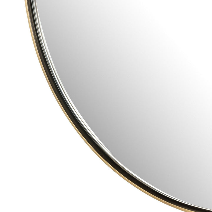 Chino Small Arch Mirror - Antique Brass