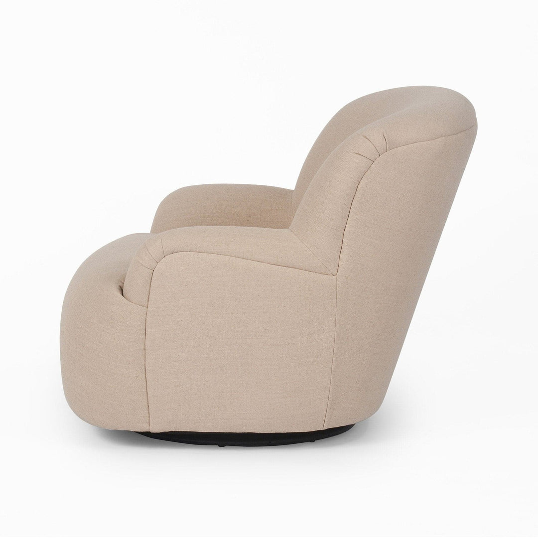 Rowan Swivel Chair - Antwerp Taupe