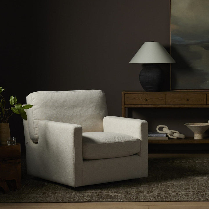 Andre Swivel Chair - Antwerp Natural