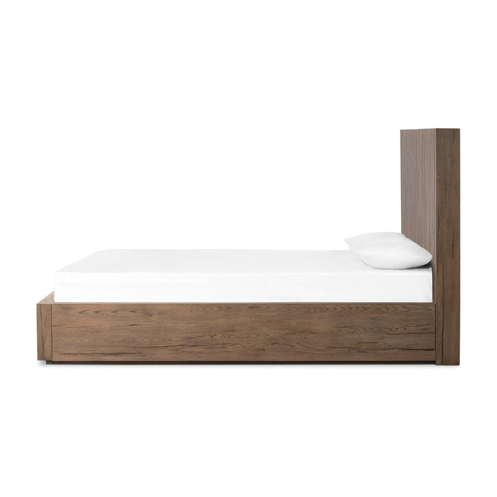 Levi Bed - King - Rustic Grey