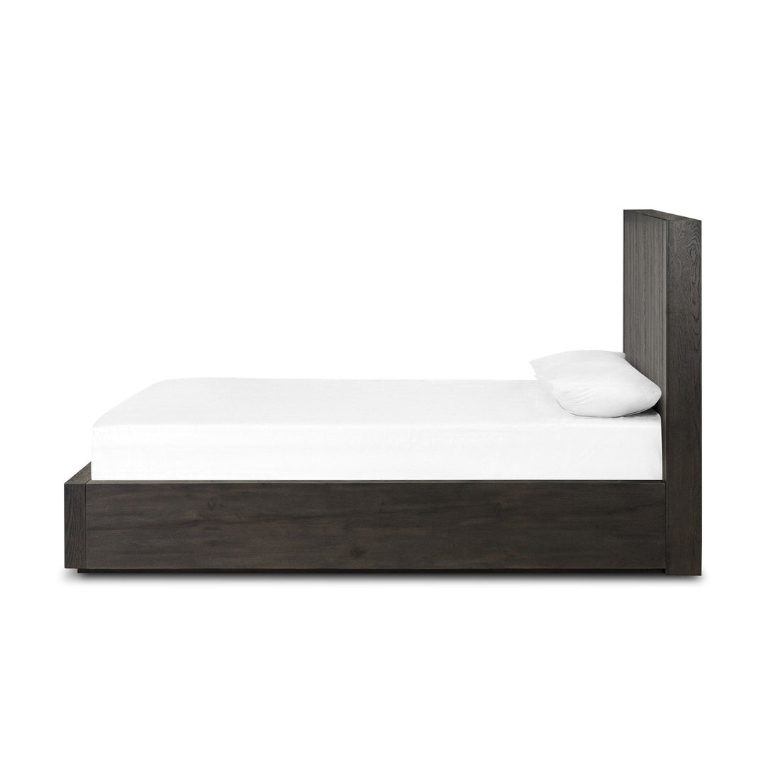 Levi Bed - Queen - Smoked Black