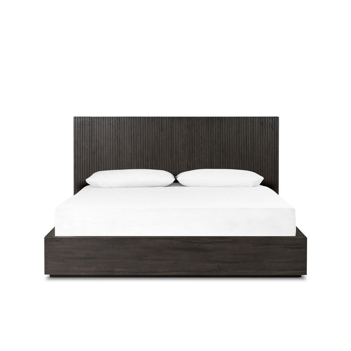 Levi Bed - King - Smoked Black