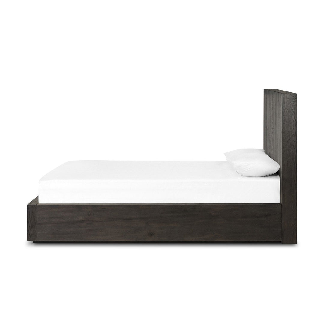 Levi Bed - King - Smoked Black