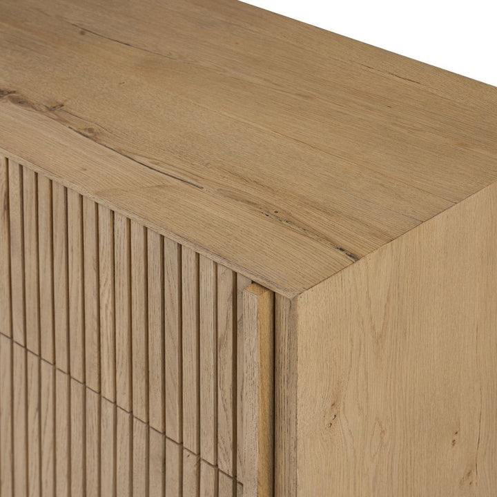 Leo 6 Drawer Dresser - Rustic Light Natural Oak