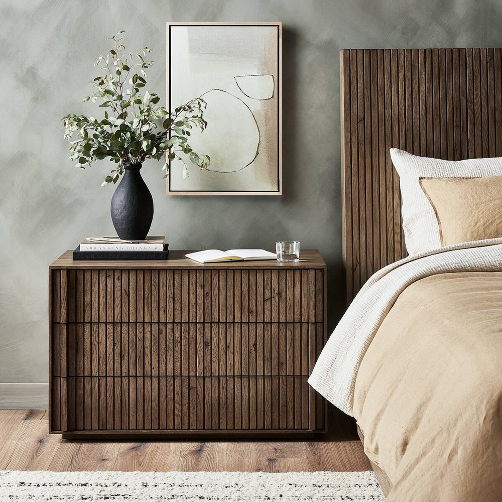 Nightstands Ismene Nightstand - Rustic Grey