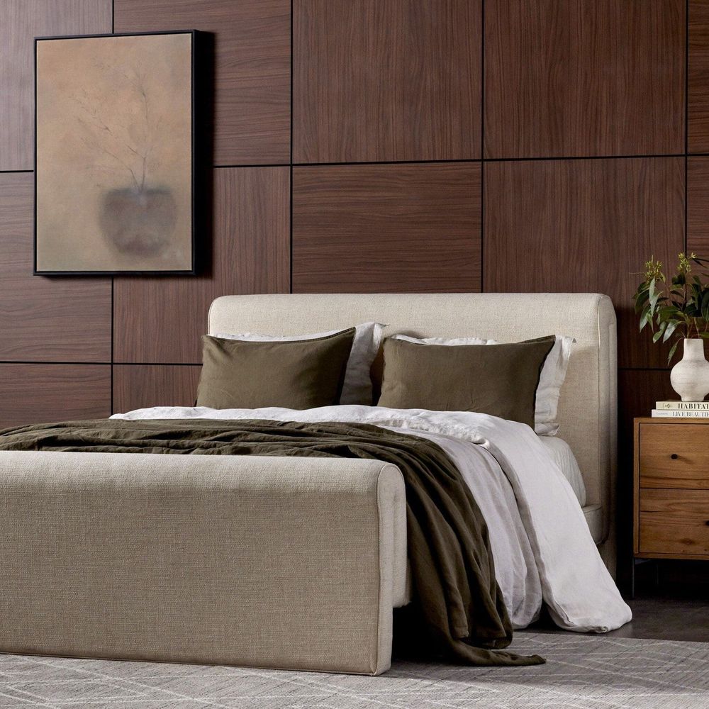 Beds Zed Bed - Thames Cream- King