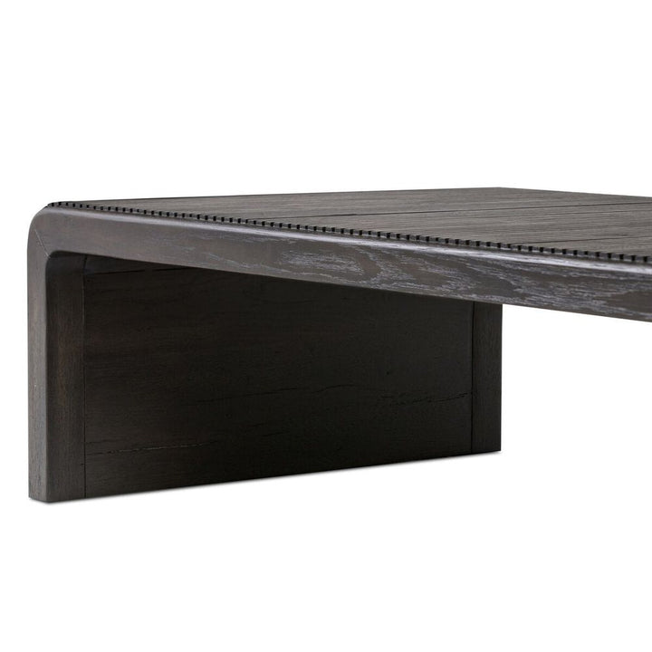 Leo Coffee Table: Smoked Black