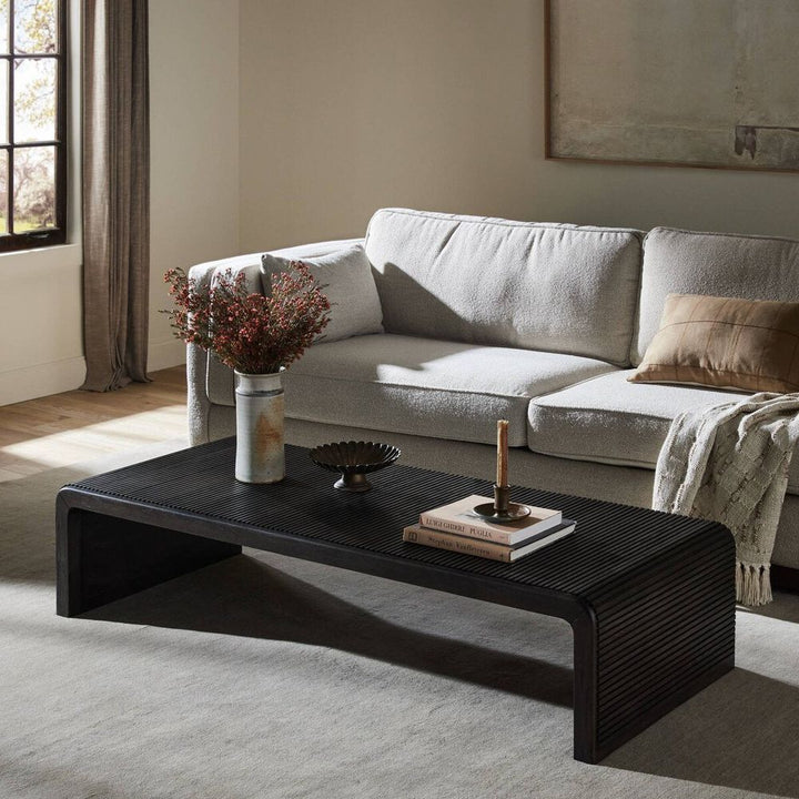 Coffee Tables Leo Coffee Table: Smoked Black