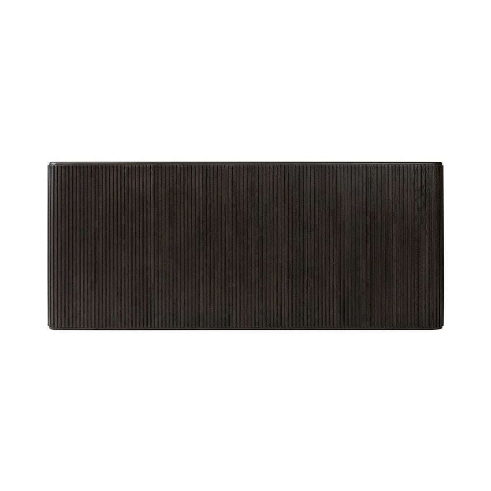 Leo Coffee Table: Smoked Black