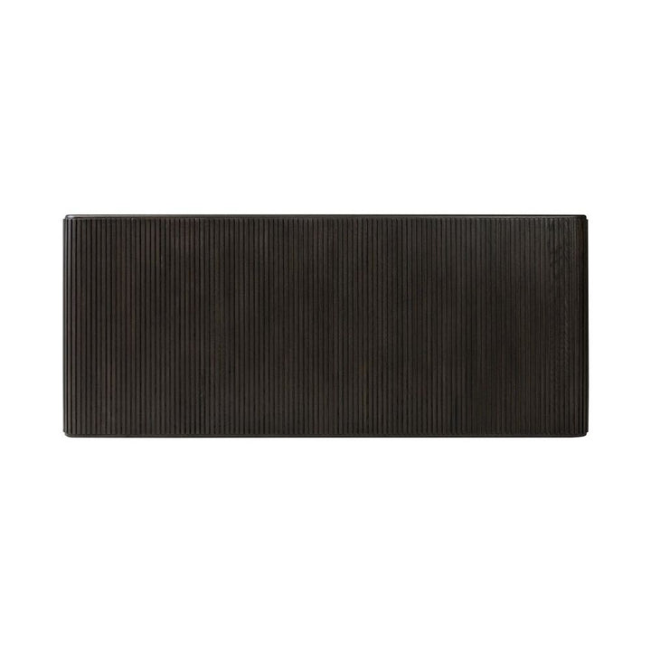 Leo Coffee Table: Smoked Black