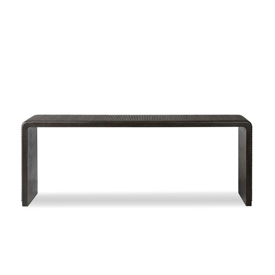 Console Tables Leo Console Table: Smoked Black