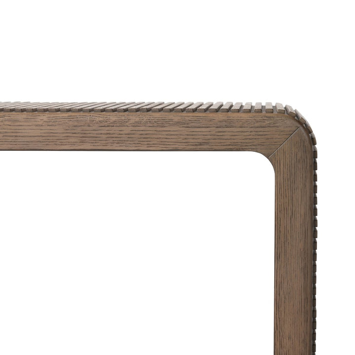 Theo End Table - Rustic Grey