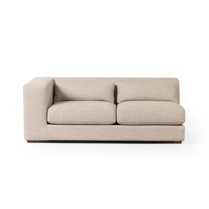 Build Your Own: Sienna Sectional - Left Chaise Sofa Piece - Alcala Wheat