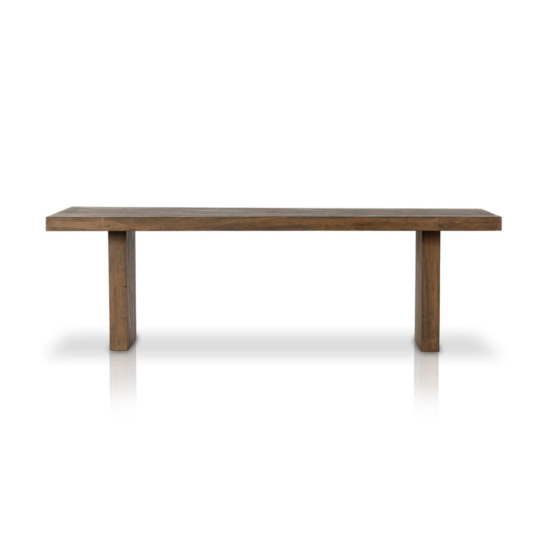 Elwood Outdoor Dining Table - Stained Heritage Brown-FSC