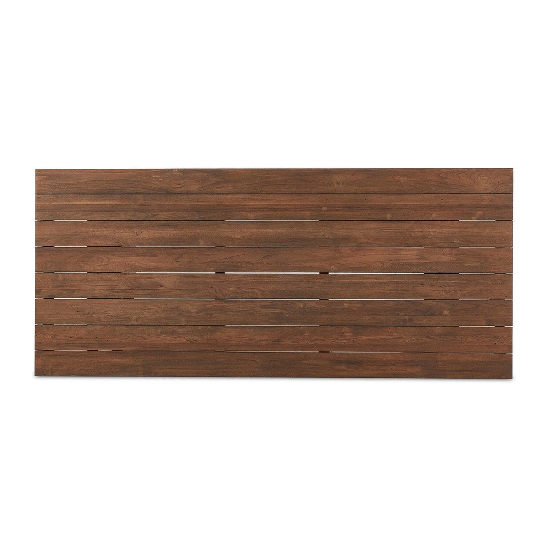 Elwood Outdoor Dining Table - Stained Heritage Brown-FSC