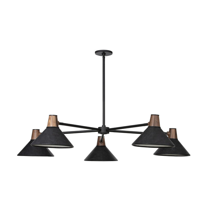 Hudson Chandelier - Powder Coated Black