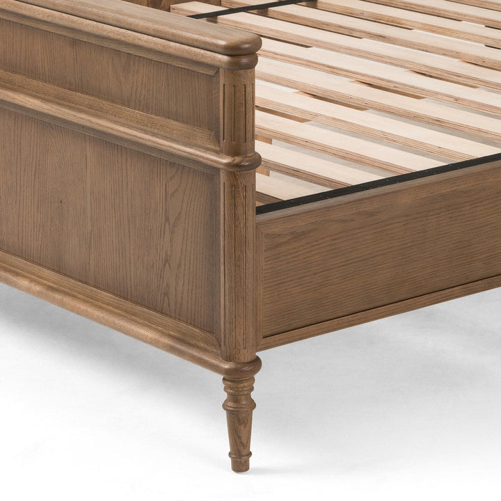 Marseille Bed - Toasted Oak - Queen