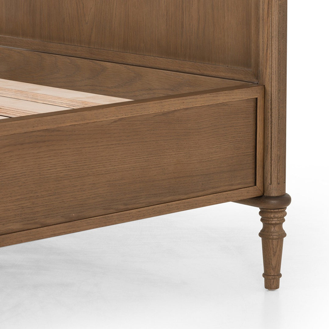 Marseille Bed - Toasted Oak - Queen