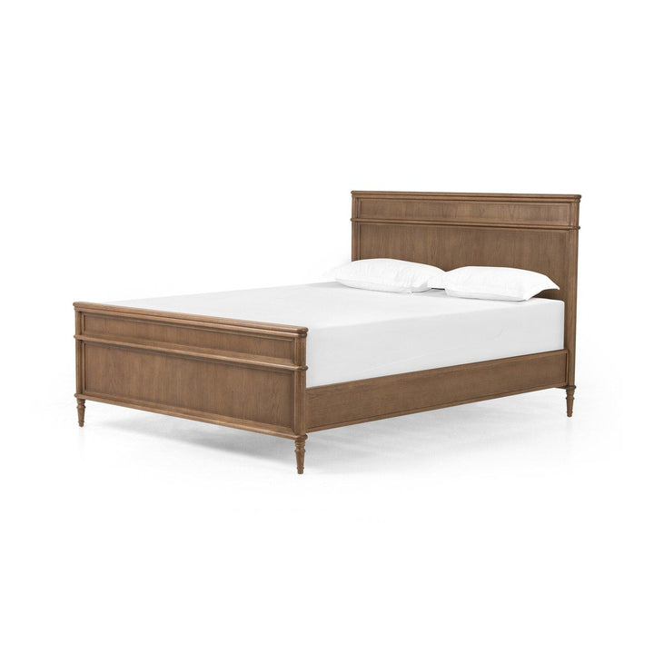 Marseille Bed - Toasted Oak - Queen