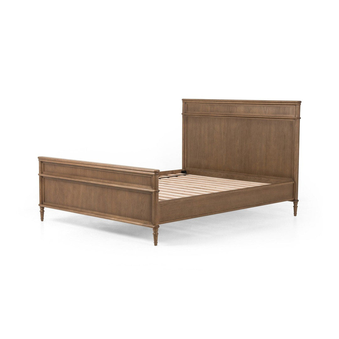 Marseille Bed - Toasted Oak - Queen