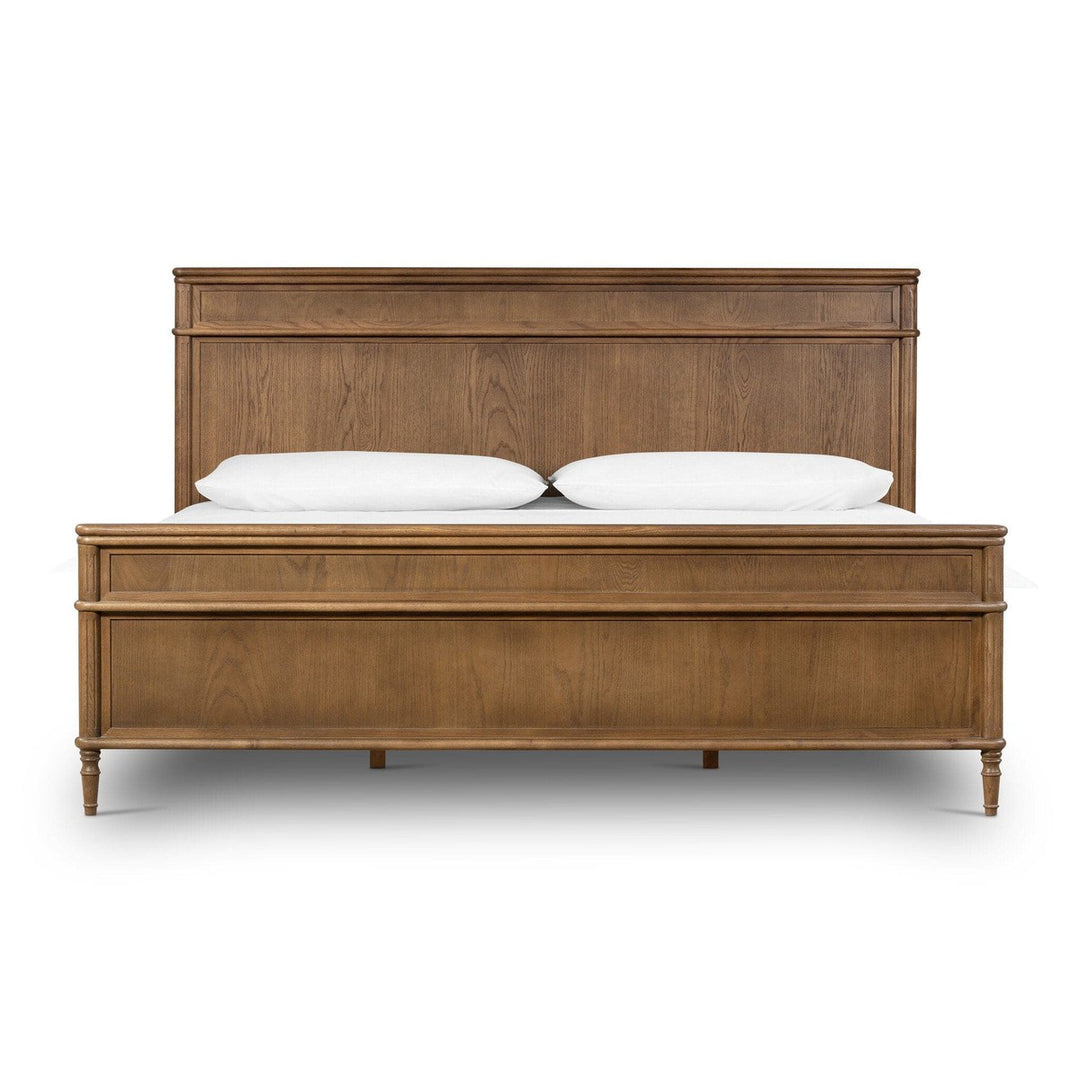 Marseille Bed - Toasted Oak- King