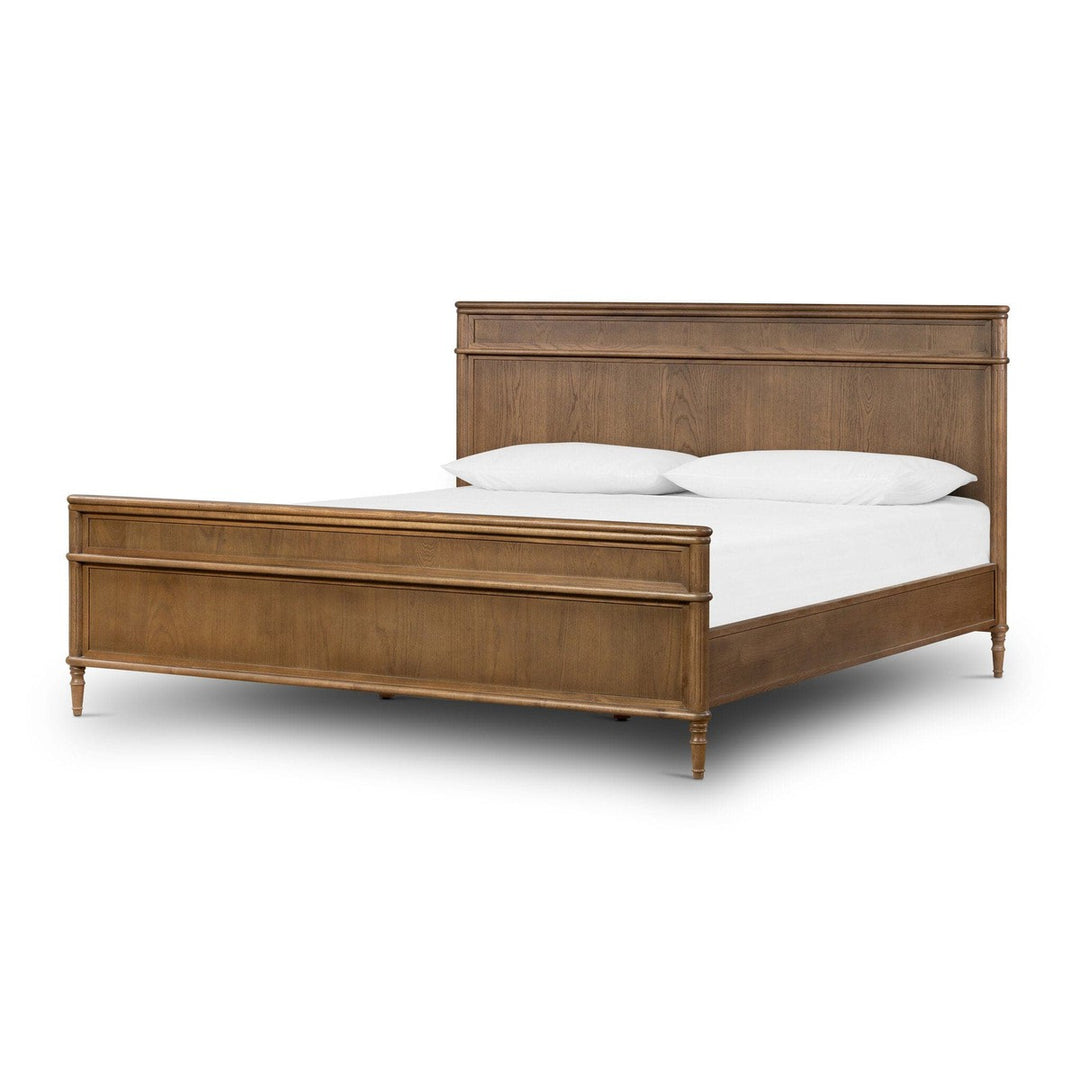 Marseille Bed - Toasted Oak- King