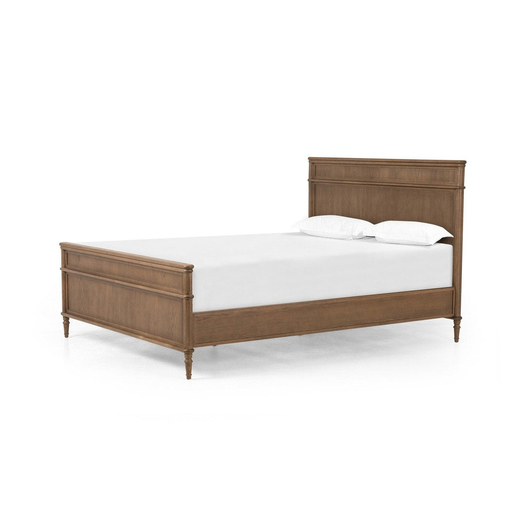 Marseille Bed - Toasted Oak- King