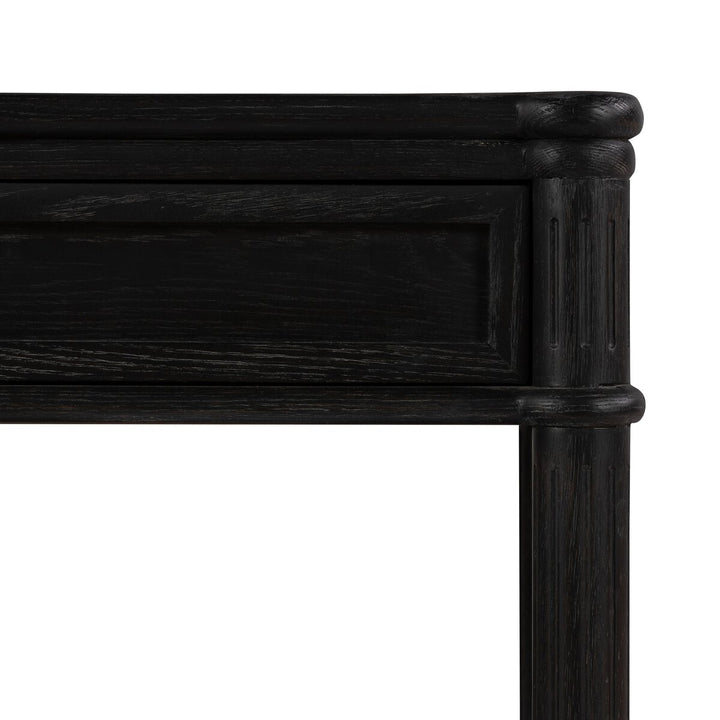 Marseille Nightstand - Distressed Black