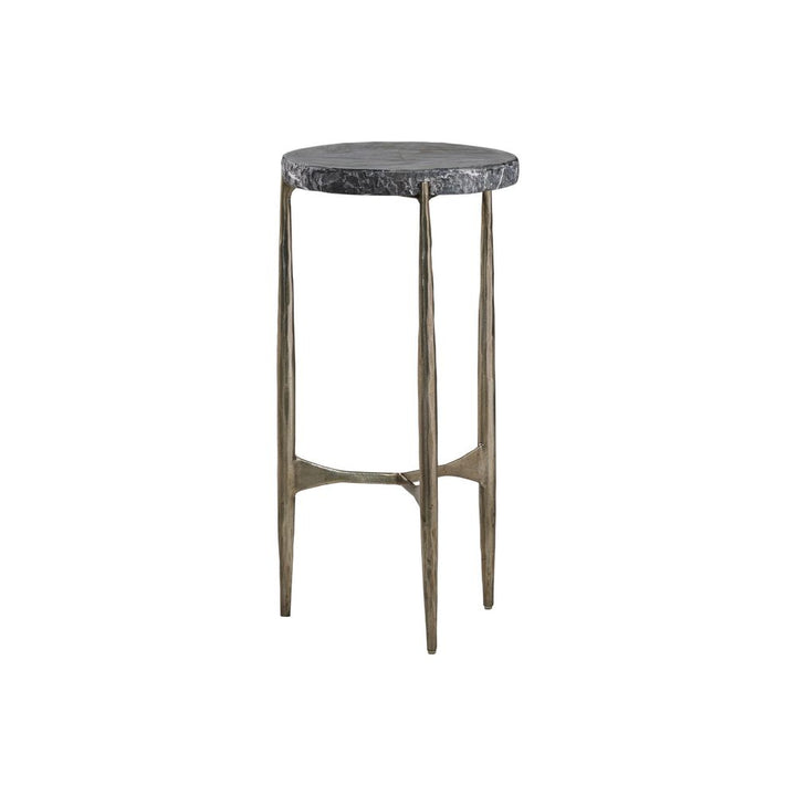 Side Tables Tybalt Spot Table - Silver Leaf