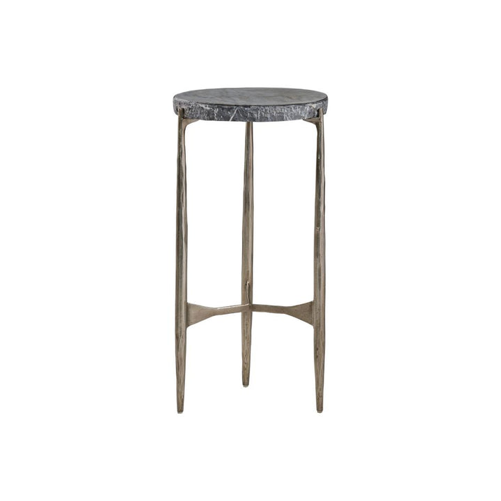 Side Tables Tybalt Spot Table - Silver Leaf
