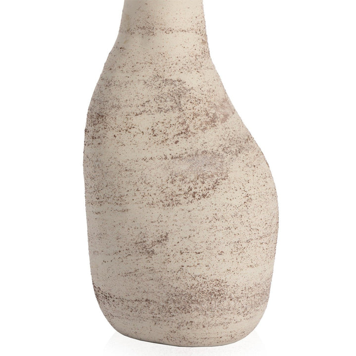 Aria Small Vase - Distressed Cream