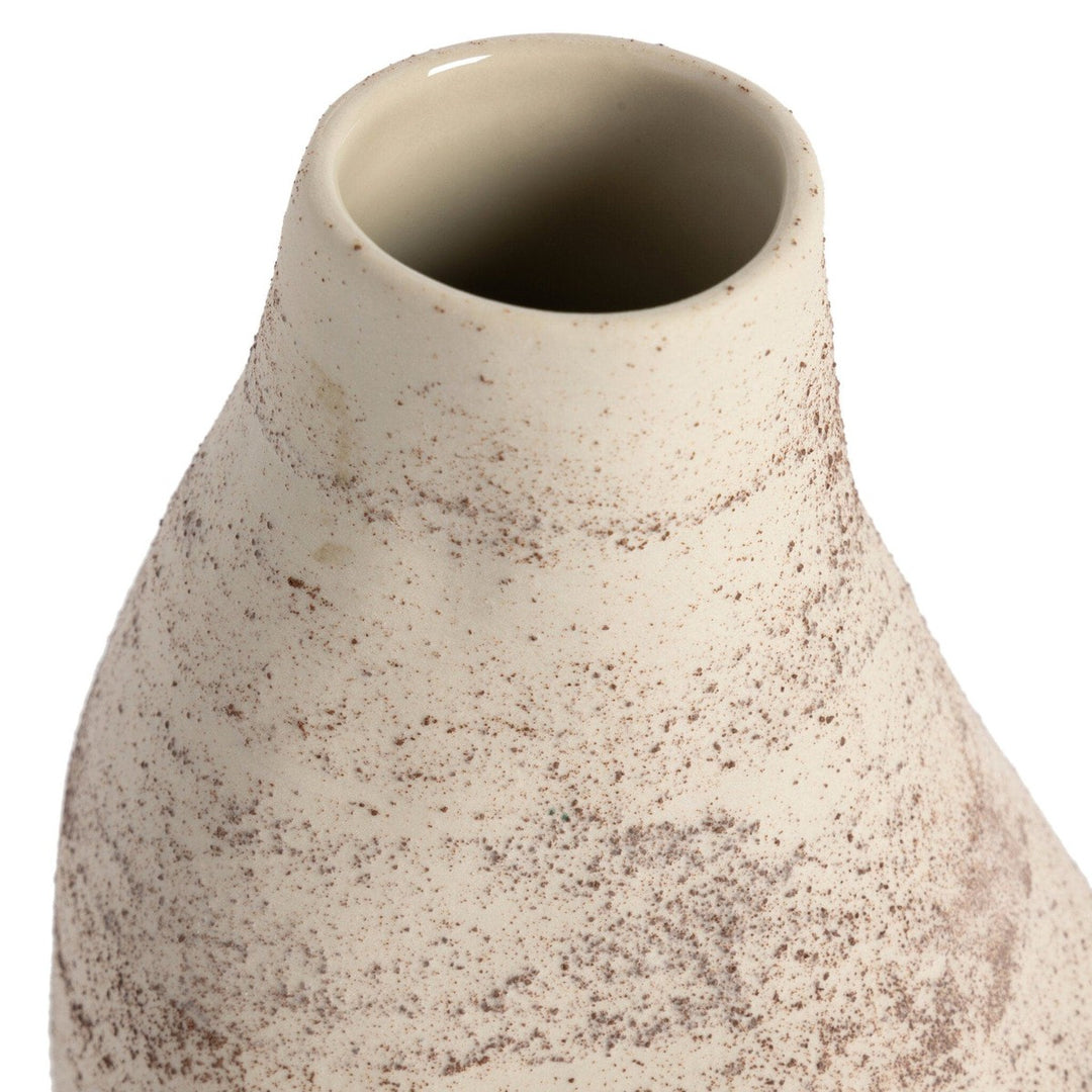 Aria Small Vase - Distressed Cream