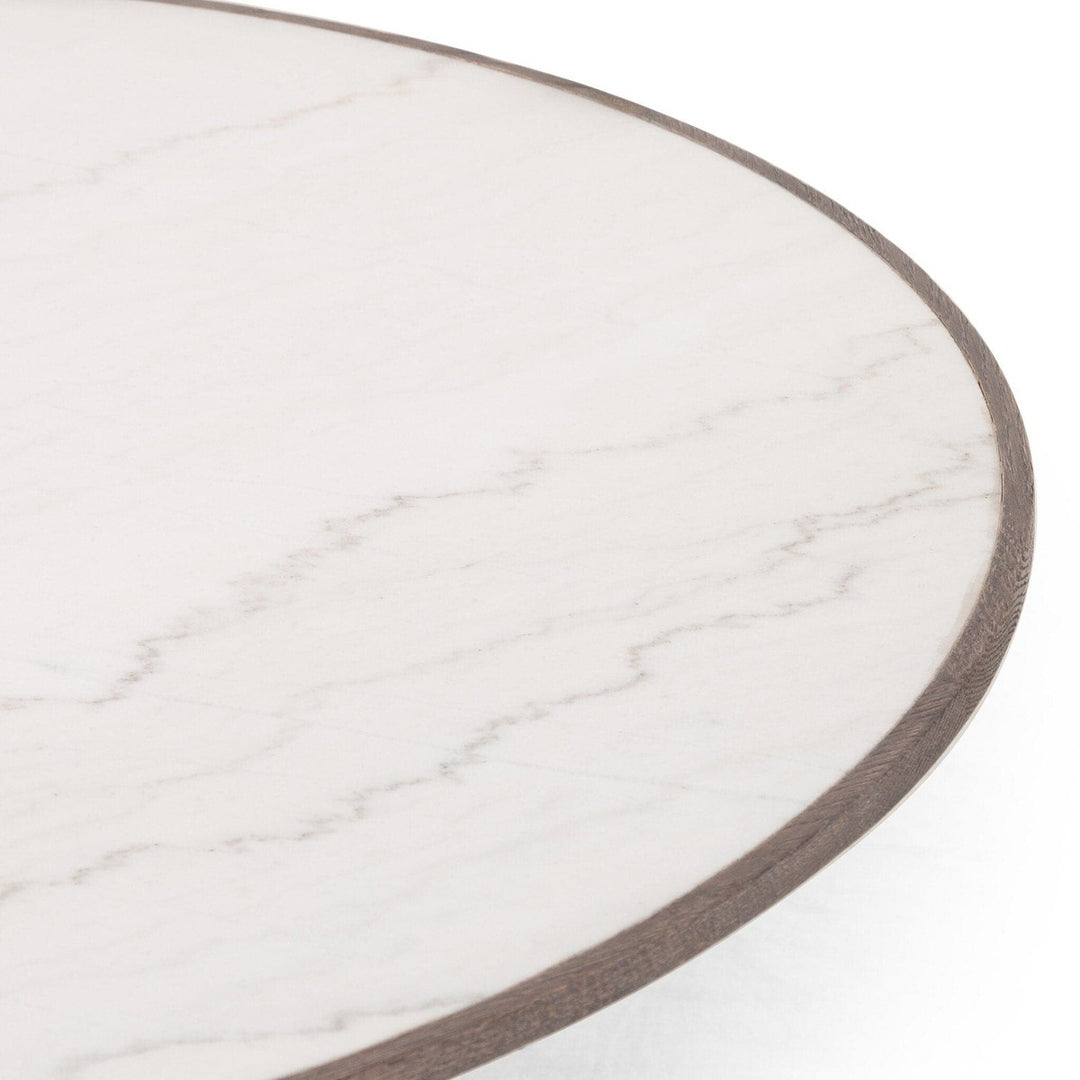 Skylar Large Coffee Table - White Marble