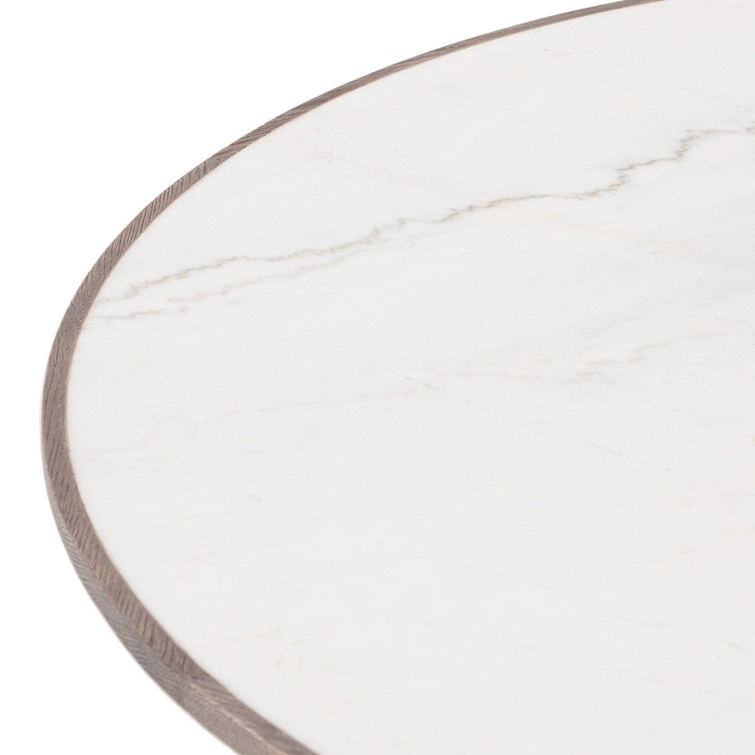 Skylar Large Coffee Table - White Marble