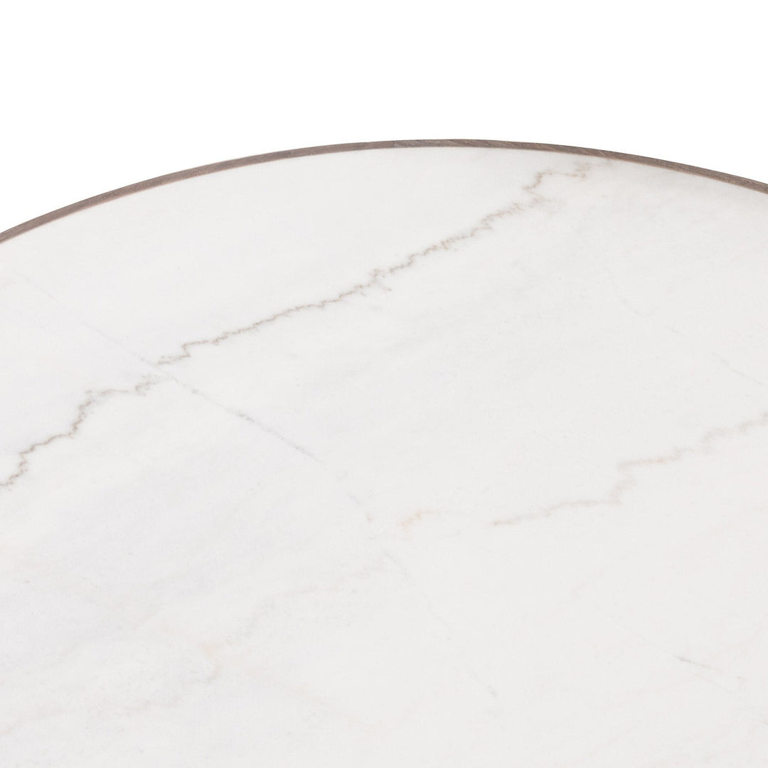 Skylar Large Coffee Table - White Marble